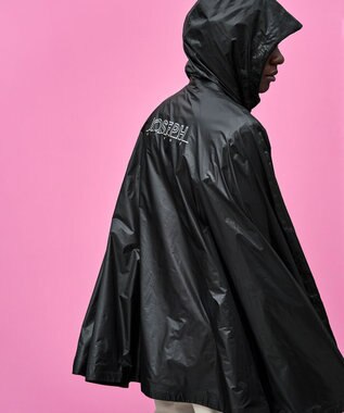 JOSEPH HOMME 新素材【撥水/超軽量/パッカブル仕様】ライトリップストップ ポンチョ ブラック系