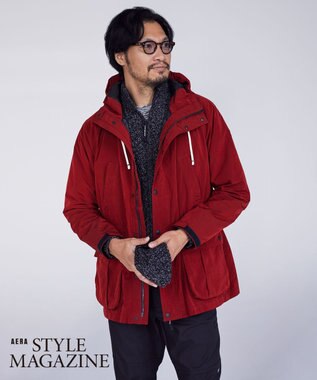 JOSEPH ABBOUD MOUNTAIN 【イタリア糸使用/サスティナブル素材/裏地付き/ライナードッキング対応】 コットンウール ニット アウター ブラック系