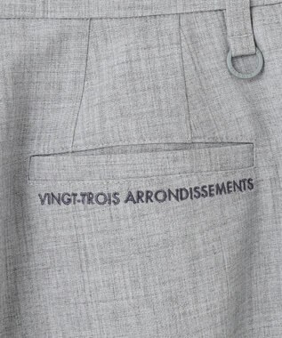 23区GOLF 【WOMEN】シワになりにくいドレッシーゴルフパンツ ライトグレー系