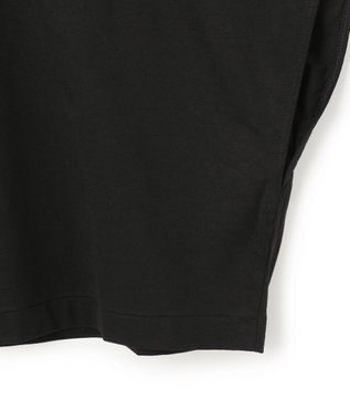 BEIGE， DIOP / スビンコットン ドレープTシャツ Black