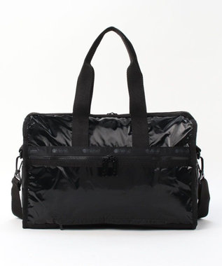 LeSportsac DELUXE MED WEEKENDER/ブラックシャイン ブラックシャイン