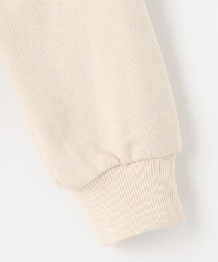 ANY KIDS 袖フリル ロゴ トレーナー エクリュ