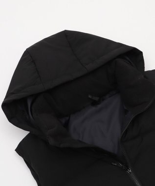 WEGO 【25年秋冬新作/ユニセックス着用ITEM/MLサイズ展開】2WAYパファーベスト ブラック