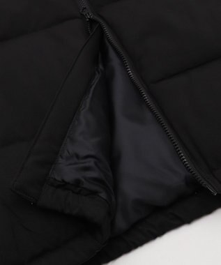 WEGO 【25年秋冬新作/ユニセックス着用ITEM/MLサイズ展開】2WAYパファーベスト ブラック