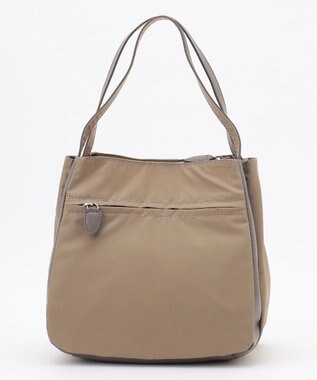 Y'SACCS スクエアすっきりトート Sサイズ ベージュ