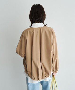 YECCA VECCA [撥水]バルーンブルゾン Beige