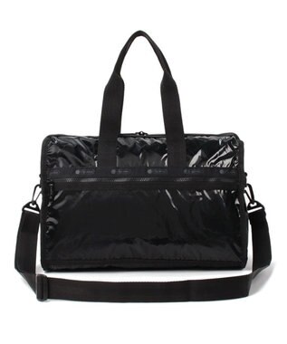 LeSportsac DELUXE MED WEEKENDER/ブラックシャイン ブラックシャイン