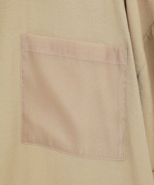 Green Parks 裾レイヤードショートスリーブシャツ Beige