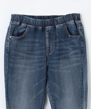 ANY 【ウエストゴム/ストレッチ】ウルトライージーデニムパンツ フェードインディゴ