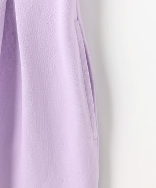 組曲 KIDS 【150-160㎝】ストレッチカノコ ワンピース ラベンダー