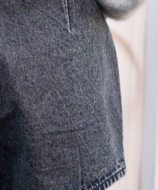 WEGO マイクロショートパンツ デニム中濃加工色