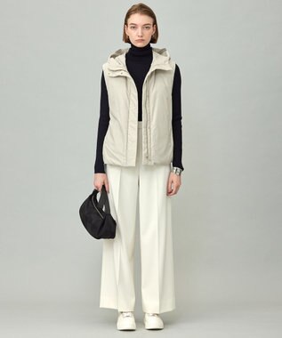 ICB 【撥水加工】ADSダウン フーデット ベスト トープ系