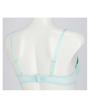 une nana cool 胸もとフィットをリボンでキープ リボンブラ TU