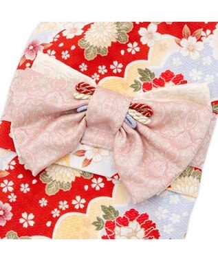 PET PARADISE ペットパラダイス 菊 牡丹 着物 小型犬 レッド