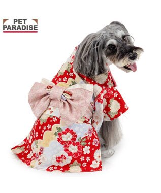 PET PARADISE ペットパラダイス 菊 牡丹 着物 小型犬