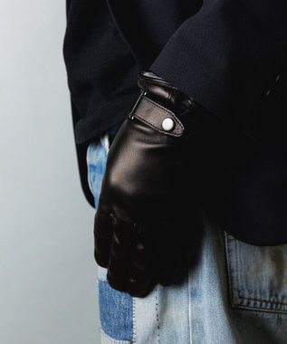ORuKuBET Italian Sheep Belted- Touch Panel(MEN)【日本製】 ブラック