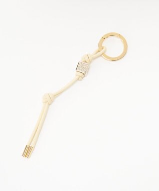 russet レザーコードバッグチャーム(Z-223) CreamYE