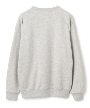 UNFILO MENS 【男女兼用】グラフィックプリント スウェットTEE [24年秋冬商品] グレー(サイドプリント)