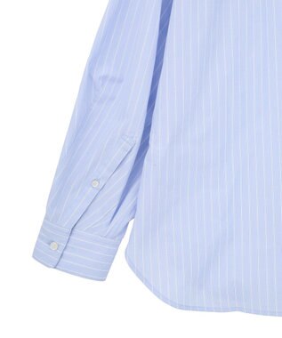 AMERICAN HOLIC 【花粉防止】【イージーケア】ベーシックシャツ Stripe Blue