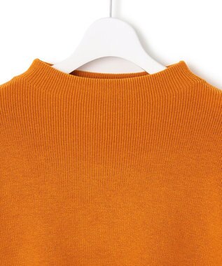 J.PRESS YORK STREET 【WOMEN】ANTI PILLING WOOL ボトルネックニット オレンジ系