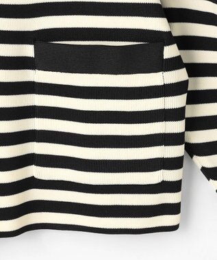 組曲 S 【組曲×setsuko sagittaire】kinakoスポンディッシュ ニットジャケット ブラック系1