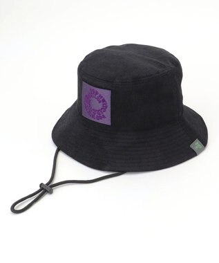 PW CIRCULUS 【UNISEX】コーデュロイバケットハット ブラック系