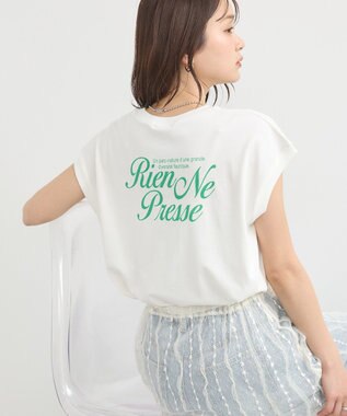 earth music&ecology 【接触冷感/洗濯機可】Ｑｕａｌｉｔｅ　Ｄｅ　ＶｉｅフレンチＴ