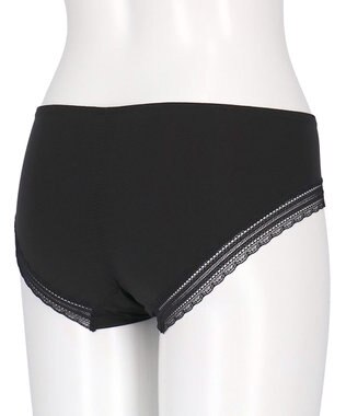 une nana cool 【リニューアル】364ブラ レース サニタリーショーツ ブラック