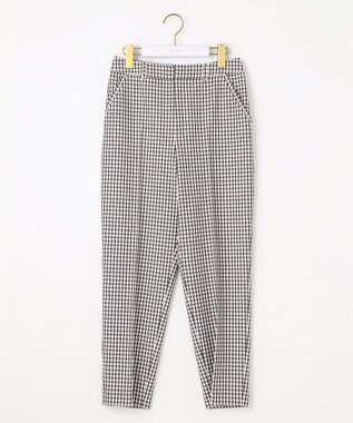 ANY SIS 【洗える】褒めらレディ テーパード パンツ ギンガムチェック