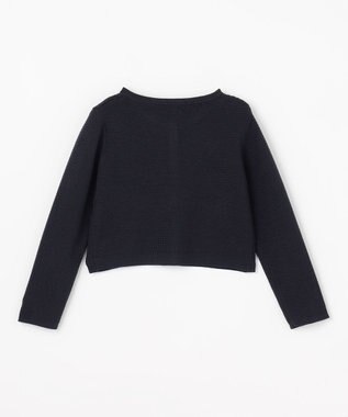 組曲 KIDS 【110-140㎝】クラシカルニット ジャケット ネイビー