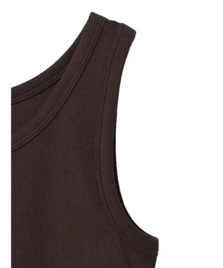 AMERICAN HOLIC Ｄａｉｌｙ！　テレコタンクトップ1 Brown