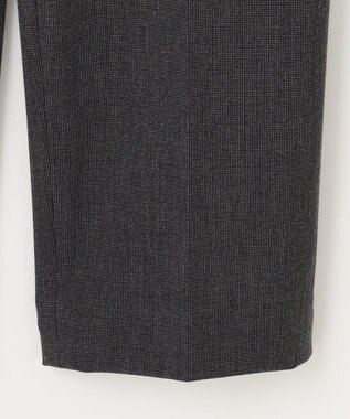 J.PRESS LADIES L 【洗える】T/Rアルガンシルク テーパード パンツ ライトグレー系