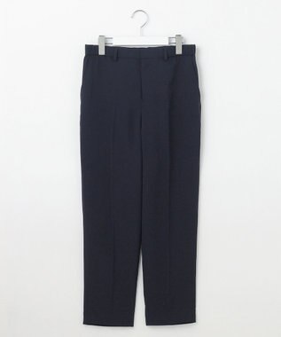 自由区 L 【セットアップ対応・UVカット・接触冷感・洗える】ライトストレッチテーパード パンツ ネイビー