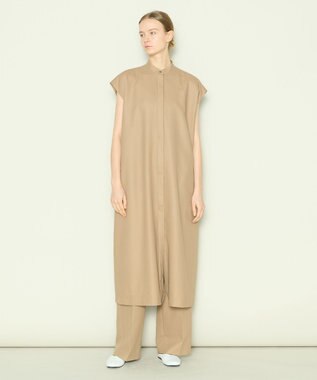 JOSEPH 【洗える】ボイルコットン　ドレス ブラウン系