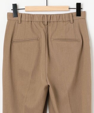 SHARE PARK LADIES 【洗える】TRストレートパンツ ブラウン