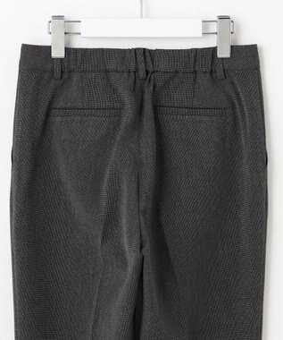 J.PRESS LADIES L 【洗える】T/Rアルガンシルク テーパード パンツ ライトグレー系