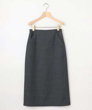 組曲 サスナロータイト スカート チャコールグレー系