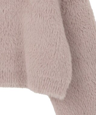 earth music&ecology Ｗフェイスシャギープルオーバー Pink