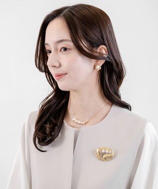 Pisceans メイリリーブローチ マットゴールド