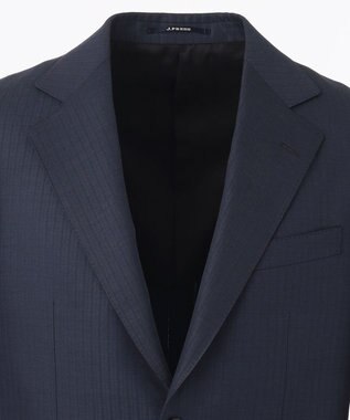 J.PRESS MEN 【ESSENTIAL CLOTHING】シンセリティストライプ スーツ ネイビー系1