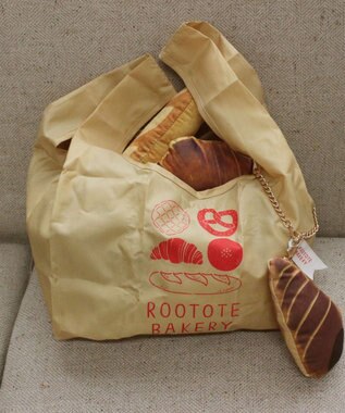 ROOTOTE 0131 RTふかふかパンポーチ＆ショッパー【企画デザイン2時×イラストレーター・つゆこ×ROOTOTE】 06：チョココルネ