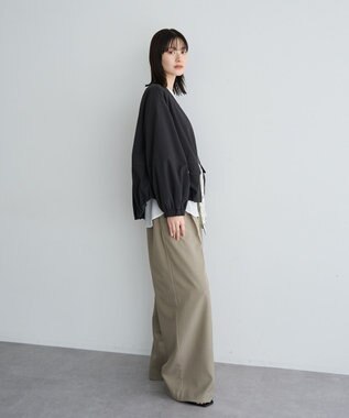 YECCA VECCA [撥水]バルーンブルゾン Beige