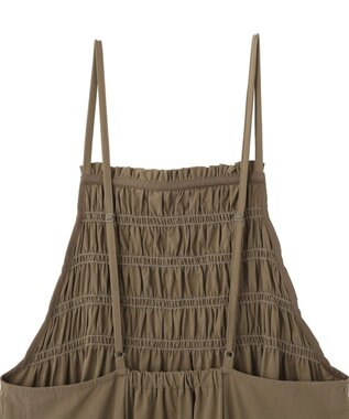CRAFT STANDARD BOUTIQUE ギャザーデザインキャミワンピース Light Brown