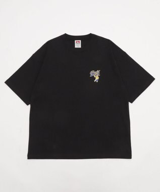 WEGO 【ユニセックス着用ITEM】別注BENDAVISサークルロゴグラフィックT（SS） ブラック