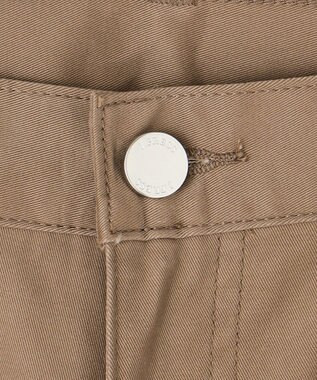 J.PRESS MEN パウダーチノストレッチパンツ ベージュ系