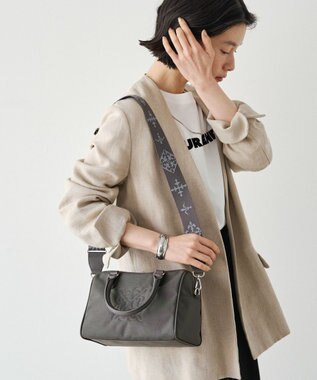 russet コーデュラナイロン2WAYミニボストンバッグ(CE-1721-WEB) Gray