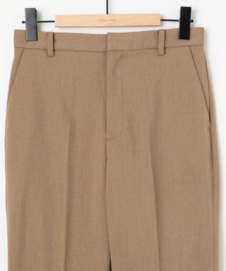 SHARE PARK LADIES 【洗える】TRストレートパンツ ブラウン