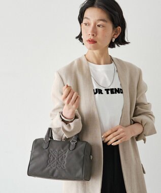 russet コーデュラナイロン2WAYミニボストンバッグ(CE-1721-WEB) Gray