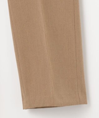 SHARE PARK LADIES 【洗える】TRストレートパンツ ブラウン