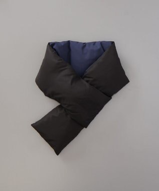 AURORA 【 LANVIN COLLECTION（ランバン コレクション） 】 リバーシブル中綿マフラー